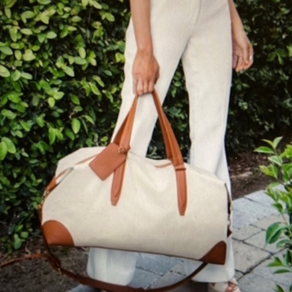Henny + Lev Canvass Duffle Weekender Bag